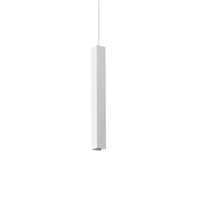 IDEAL LUX Visilica LOOK kvadratna SP1 D40 H400, bijela