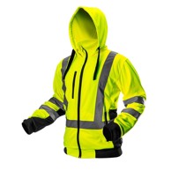NEO TOOLS Radna majica visoke vidljivosti, veličina XL, žuta