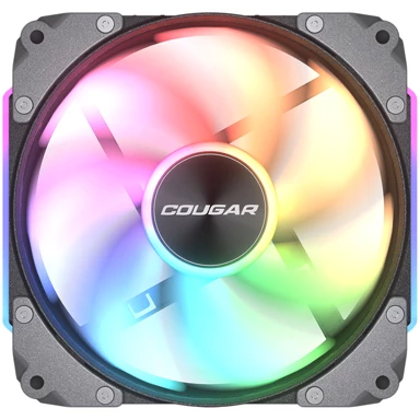 COUGAR Računalni ventilator Apolar 120 ARGB - pojedinačni, univerzalni modularni, crni