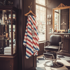 Brijački ogrtač za frizerski salon, veliki