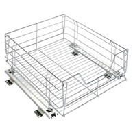 MAXIMEX Izvlačna polica od nehrđajućeg čelika Slide, 50 x 50 cm