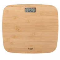 ADLER Osobna vaga AD8173, digitalna, 150 kg, bambus