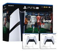 SONY Gaming konzola PlayStation 5 Pro + EA Sports FC 26 (VCH), 2× DualSense