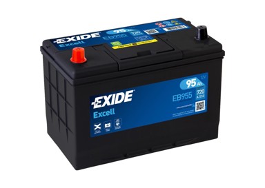 EXIDE Akumulator 95Ah L+ Asia EB955 30,6x17,3x22,2 (720A)