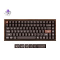 KEYCHRON Gaming tipkovnica K2 HE, bežična, 75%, Gateron Nebula prekidači, smeđa