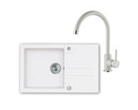 ALVEUS Sudoper ROCK 130 i slavina KATI G11 