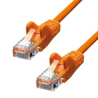 PROXTEND CAT5E U/UTP CCA PVC Ethernet kabel narančaste boje 20 cm