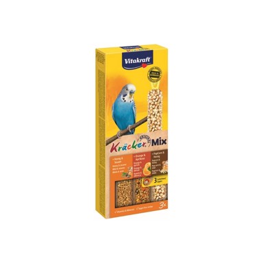 VITAKRAFT Kreker za male papige med/naranča/popcorn 3 komada