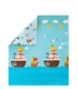 PETITE&MARS Dvostrana podloga za igru, Joy Max, Giraffe&Sea
