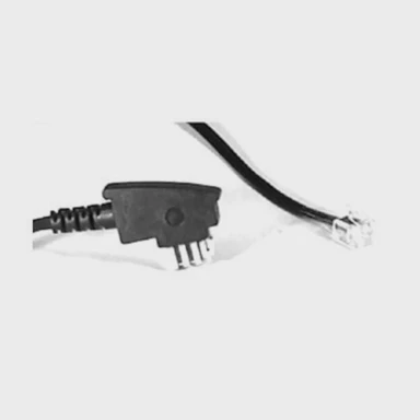 GOOD CONNECTIONS TAE-N na RJ11 kabel za modem, 10 m, crni