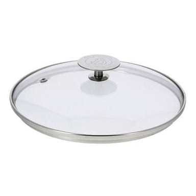 DE BUYER Poklopac 3429.14, staklo, rub od nehrđajućeg čelika, 14 cm