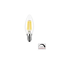 X-LIGHT Retro Filament LED žarulja E14, 4W, 2700K, 360 lm, dimabilna, toplo bijela