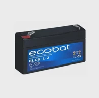 ECOBAT AGM baterija 6V 1.2Ah, VRLA, bez održavanja