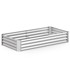 COSTWAY Povišena vrtna gredica od pocinčanog metala 6x3x1 ft, srebrna