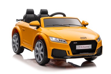 Auto na akumulator Audi TTRS, žuti