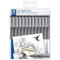 STAEDTLER Flomaster 308-9 TB12 za tehničko crtanje pigment liner set