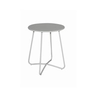 Metalni stol Molly 40x50 cm bijeli