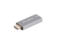 LANBERG Adapter HDMI na DisplayPort 4K, srebrna