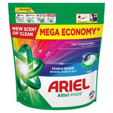 ARIEL Gel kapsule Color Fresh, 60 kom