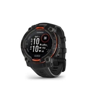 GARMIN Pametni sat Instinct 3 Solar, 45 mm, HR, crni