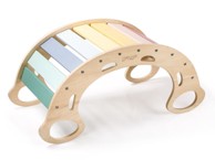 ELINELI Drvena Montessori ljuljačka Piklerov Luk 5u1