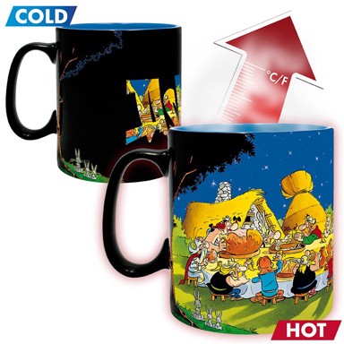 Šalica Asterix i Obelix Heat Change Banquet, 460 ml