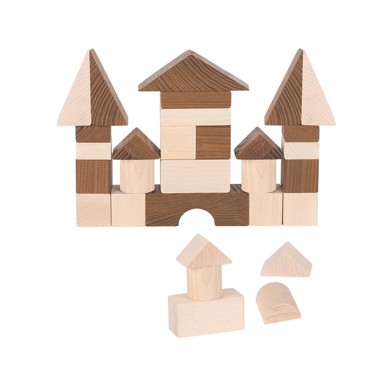 GOKI Kocke za slaganje Nature, 30 kom, 2+