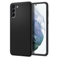 SPIGEN Maskica Liquid Air za Galaxy S21 5G, mat, crna