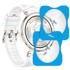OVERBOARD Kaljena zaštitna stakla s okvirom za montažu za Huawei Watch GT 5 Pro, 42 mm, 2 kom.