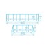 BESTWAY Samostojeći bazen Power Steel Frame 4,88 × 3,05 × 1,07 m, model 56448