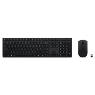 LENOVO Komplet tipkovnice i miša 4X31R64316, uredski, bežični/Bluetooth, QWERTY US engleski, sivi