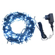 Dekoracija lančana rasvjeta 600 LED 60 m IP44, hladno bijela