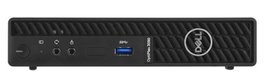 DELL Stolno računalo OptiPlex 3090 Micro / Intel Core i5-10500T, 16 GB RAM, 256 GB SSD, Windows 11 Pro, crna (rabljeno)