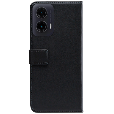 MOBILIZE PU kožna futrola tipa knjige za Motorola Moto G35 5G, crna