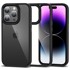 TECH-PROTECT Maskica za iPhone 15 Pro, Magmat, crna/prozirna