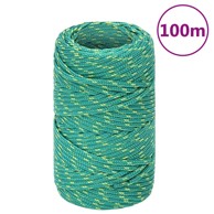 Konop brodski, 2 mm, 100 m, polipropilen, zelena