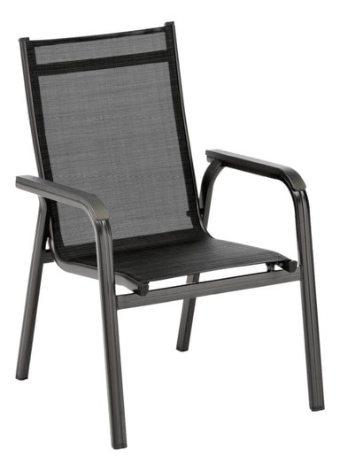 KETTLER Vrtna stolica Basic Plus, sklopiva, aluminijska, antracit