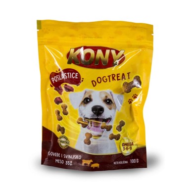 KONY Premium poslastice, govedina i svinjetina 100g