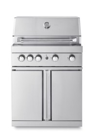 Plinski roštilj, inox 7636