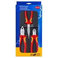 KNIPEX Set izoliranih kliješta, 1000 V, 3 kom, crvena