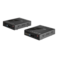 STARTECH KVM ekstender SV565HDIP, HDMI, USB, 4K, do 100 m, crni