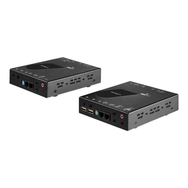 STARTECH KVM ekstender SV565HDIP, HDMI, USB, 4K, do 100 m, crni