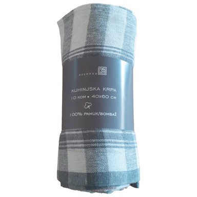 Krpa kuhinjska, 40 × 60 cm, pakiranje 10 komada, sortirano