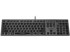 A4TECH Tipkovnica FSTYLER FX60H USB QWERTY crno/siva