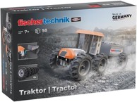 FISCHERTECHNIK Slagalica STEM Traktor, 58 dijelova