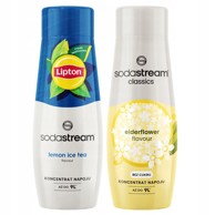 SODASTREAM set sirupa Lemon Ice Tea i limunada s bazgom bez šećera, 2 kom.