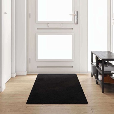 Tepih staza Crna 80 x 300 cm 100% Polipropilen Tuft