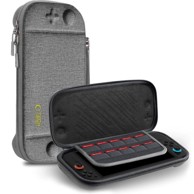 Tech-Protect Slim Pouch torbica za Nintendo Switch 2, siva