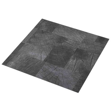 Samoljepljive PVC pločice za pod 30,5 x 30,5 cm, siva drvena struktura, 20 kom