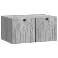 Zidni TV ormarić, 59,5 x 41 x 30 cm, konstruirano drvo, siva sonoma